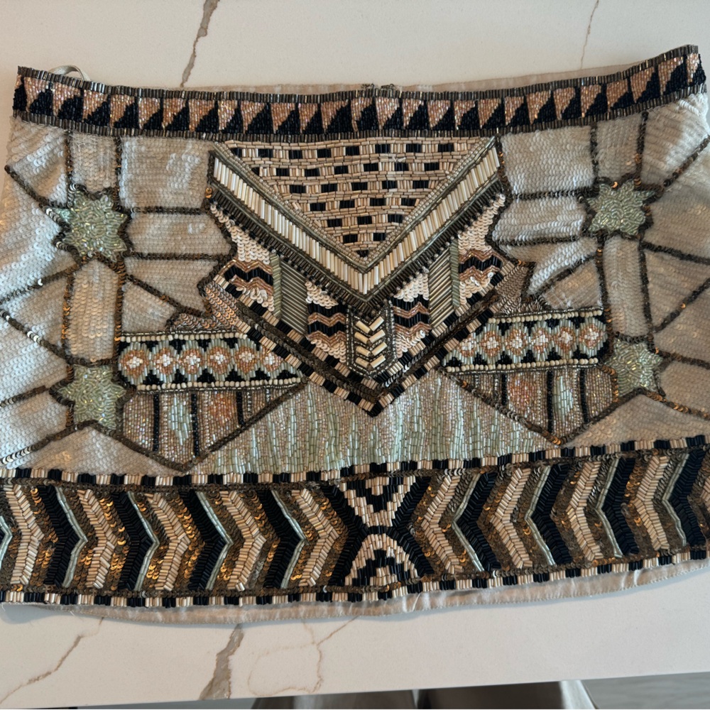 AllSaints Beaded Skirt